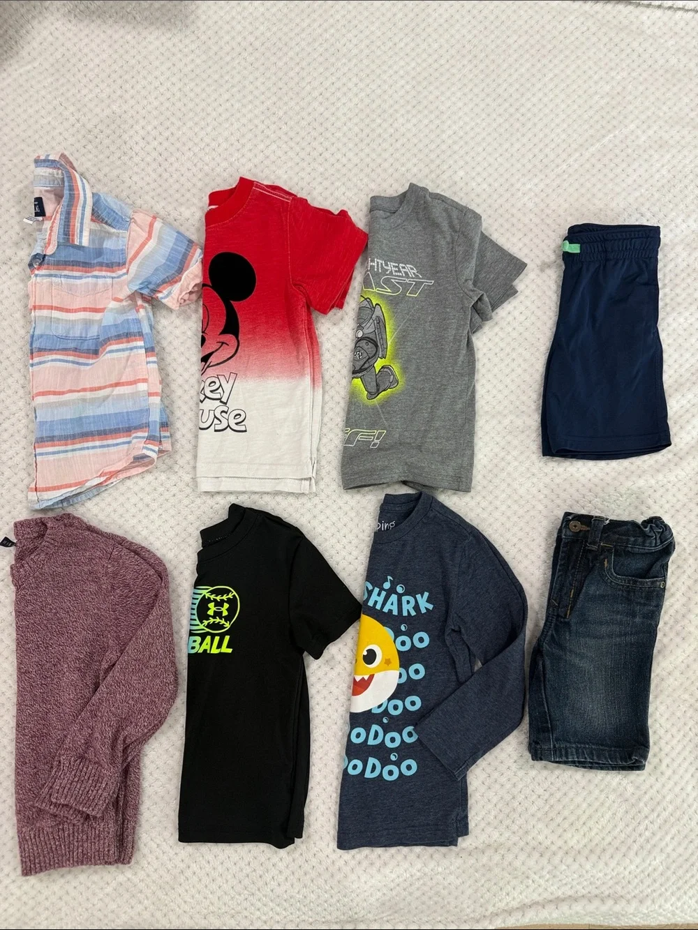 Bundle 3t boys mix brand Disney cat & jack childrens place and more